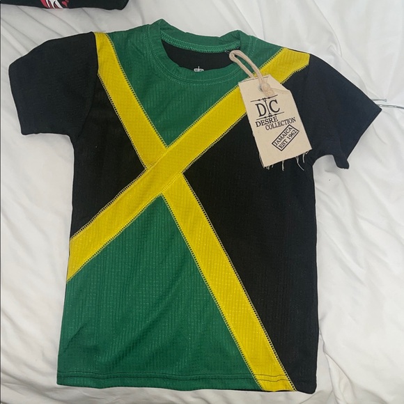 Comoros Flag Kid Hawaiian Shirt - Green and Yellow Design and National Emblem TS04 main image 1